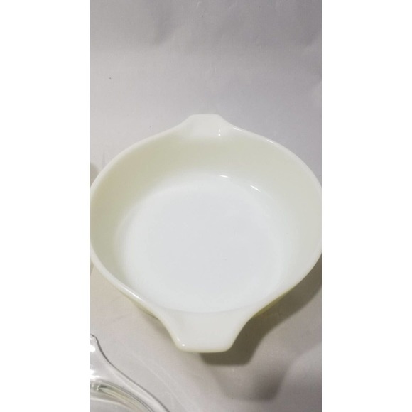 2 set of Yellow Round Pyrex 471, 1 pt Cassarole Baking Dish & Refrigerator Dish - Picture 6 of 12